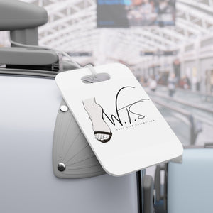 White WTS Luggage Tag